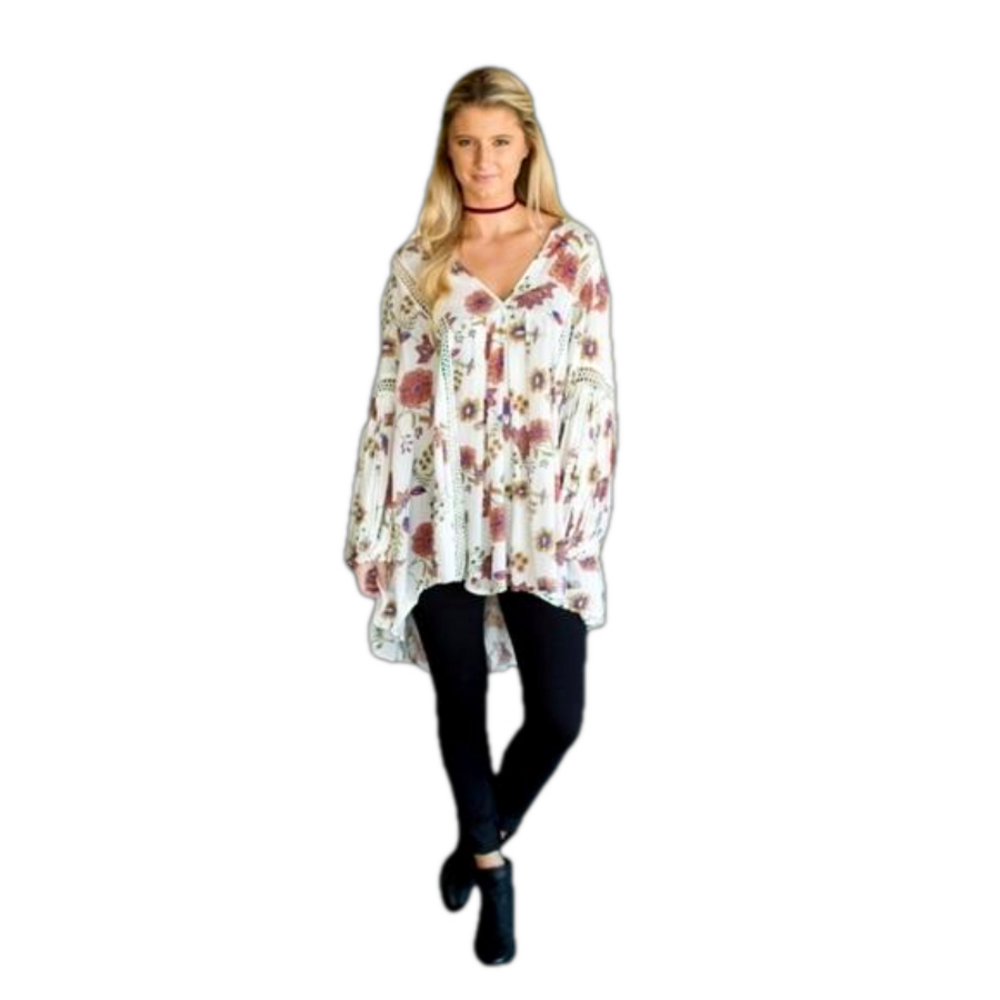 Free People Just The Two of Us tunic S/P